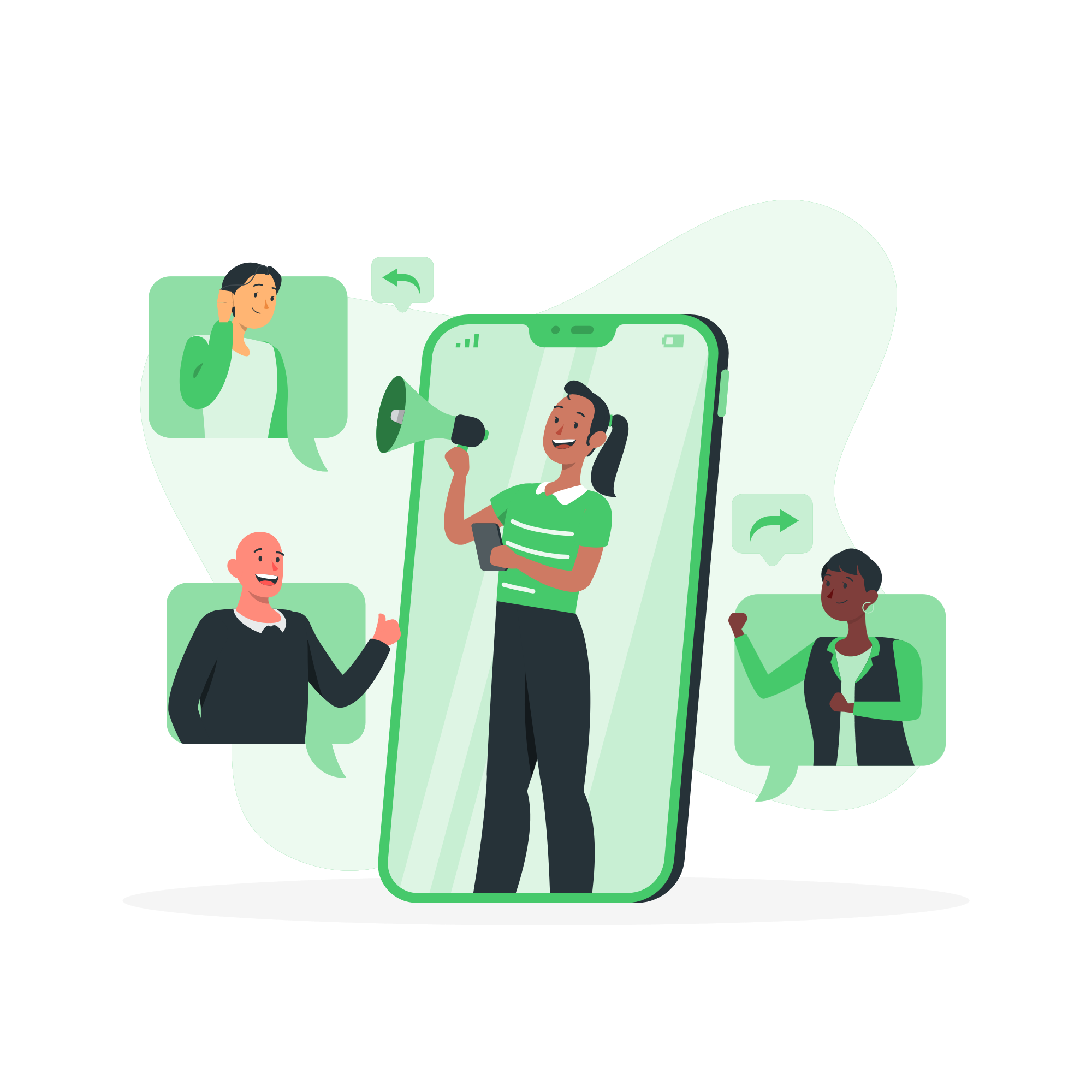 Messaging Illustration